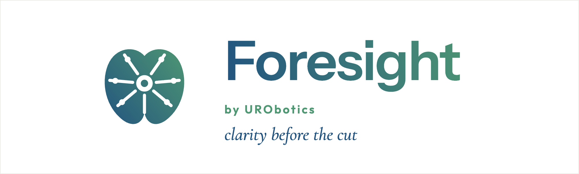 Foresight by URObotics — clarity before the cut