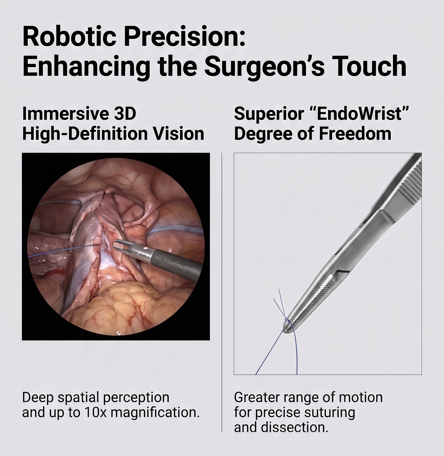 The robotic surgical console used for urological cancer surgery